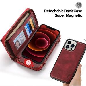 iPhone 14 Pro Max wallet case by Casebus Solana style